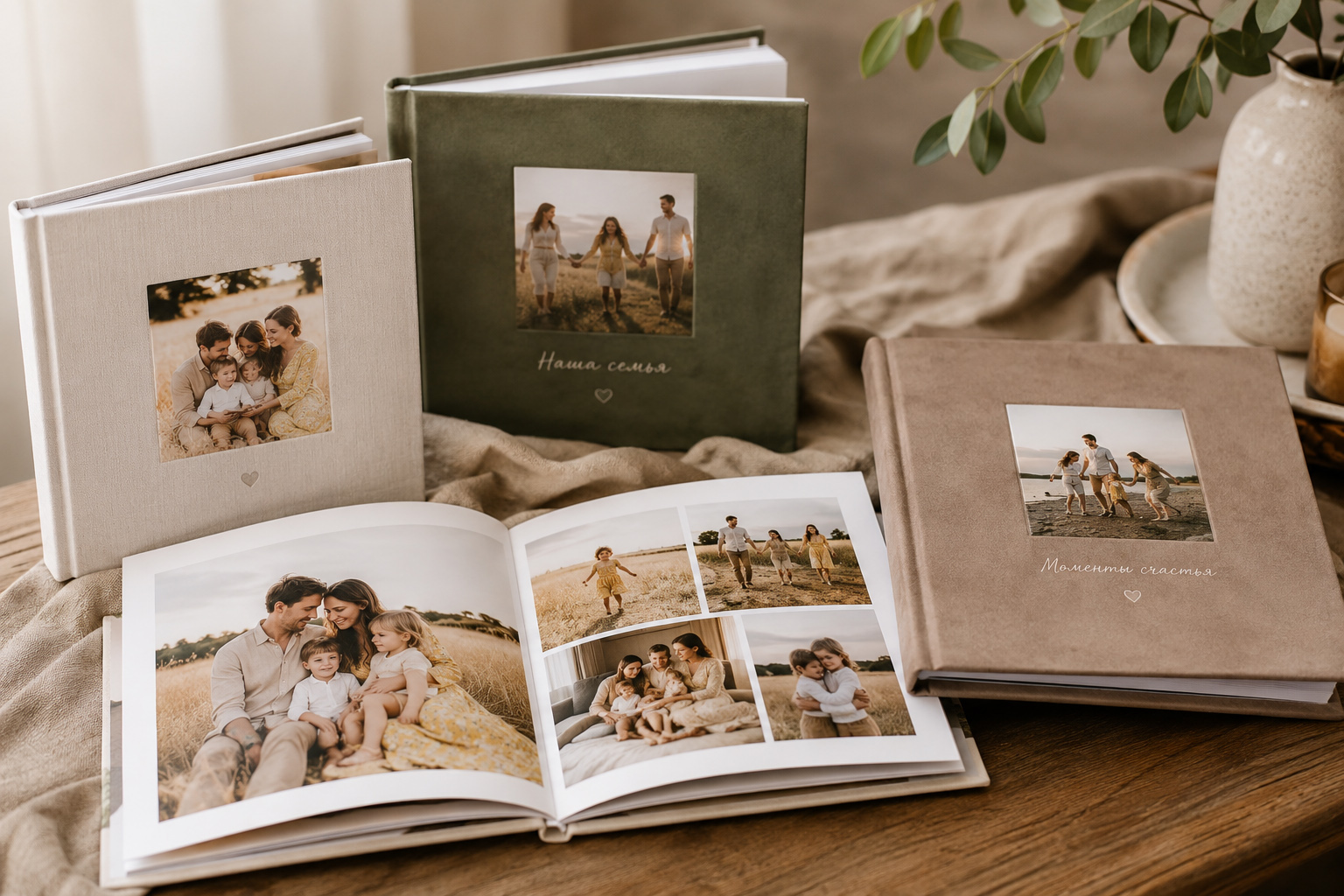 Семейная фотокнига и семейный фотоархив