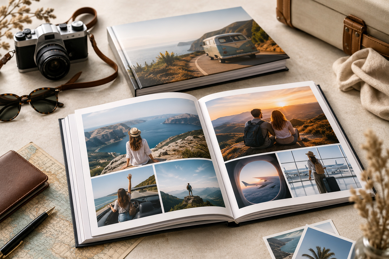 Фотокнига о путешествии из фотографий поездки
